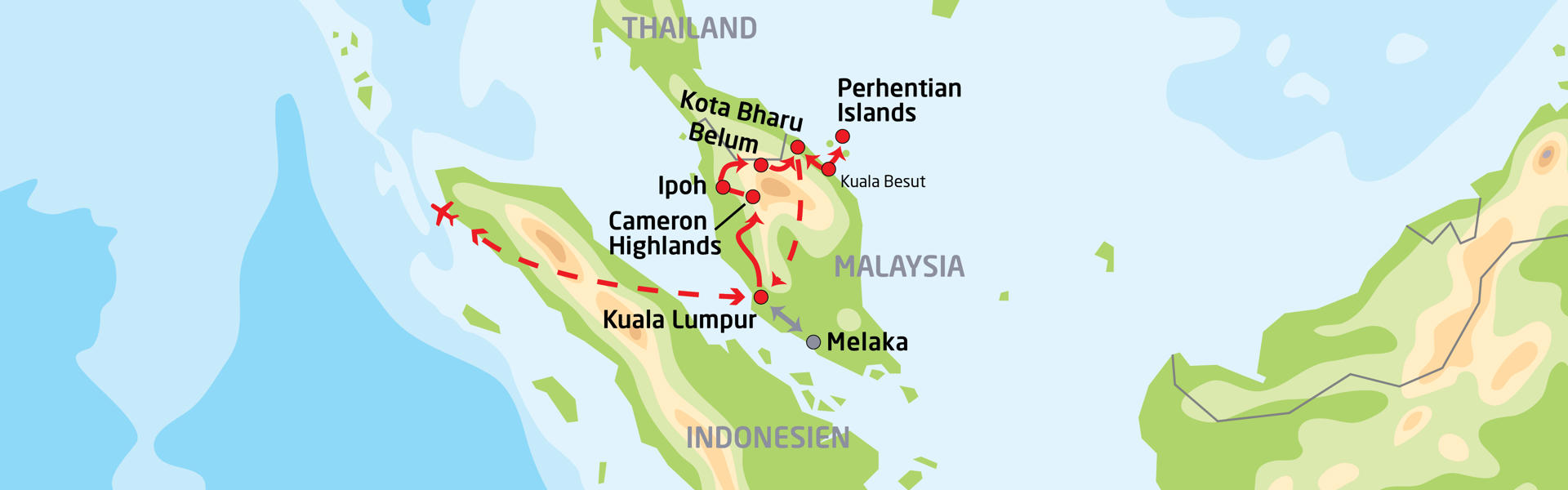 Malaysia-KL-Cameron-Ipoh-Belum-Perhentian-2018