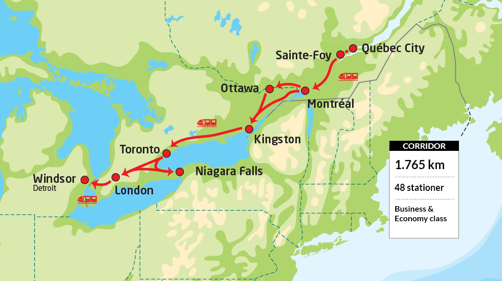 Oplev det østlige Canada med VIA Rail