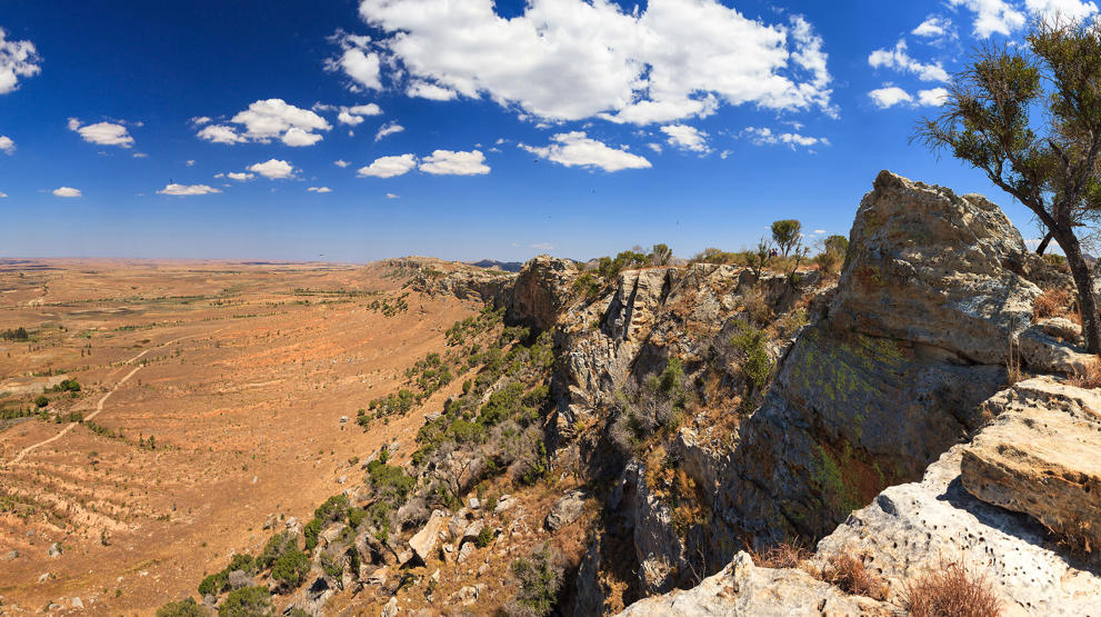 Smuk udsigt over Pare National de I'Isalo - Rejser til Madagaskar