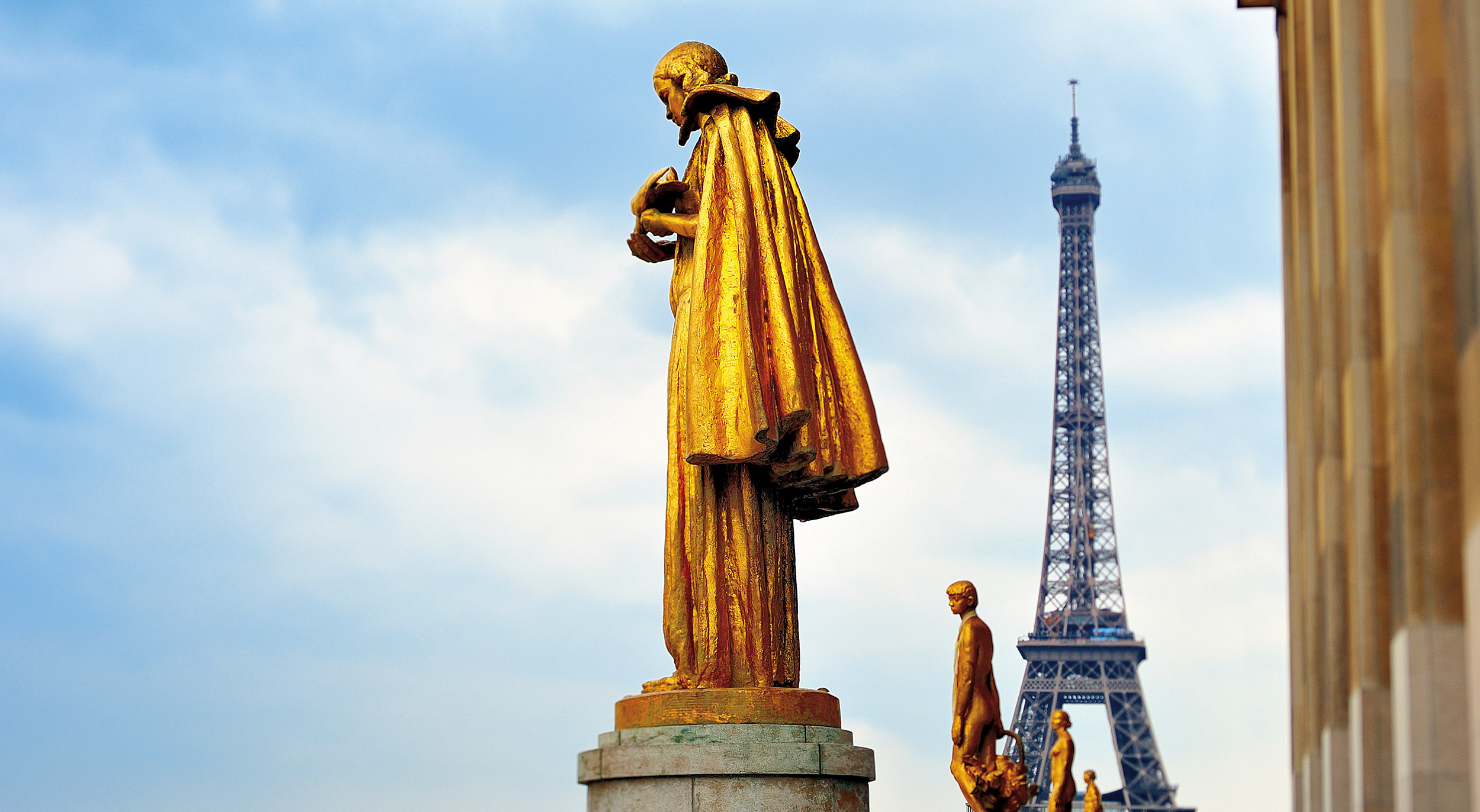 Besøg ved Trocadero ifm. studietur i fransk