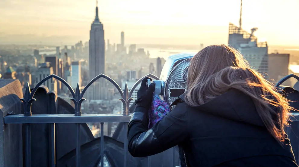 På studietur med gymnasiet til New York