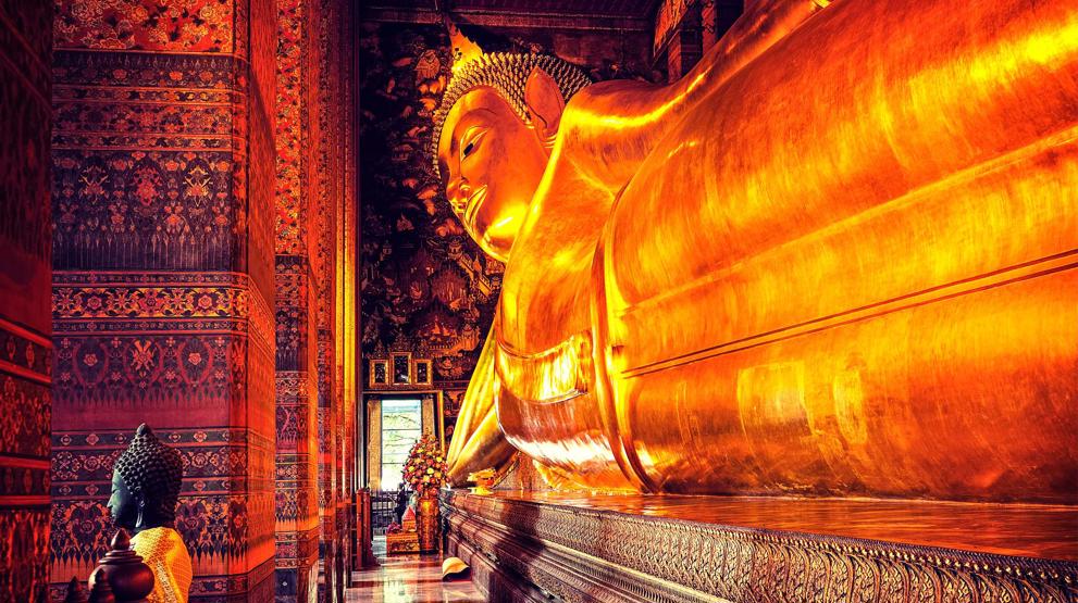 Se også den berømte liggende Buddha i Bangkok - Rejser til Thailand