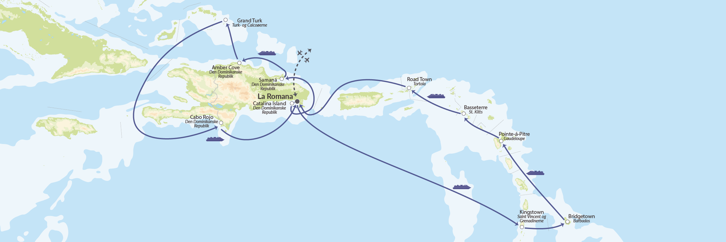 DK Caribien Med Costa Pacifica Vinter 2025 2026
