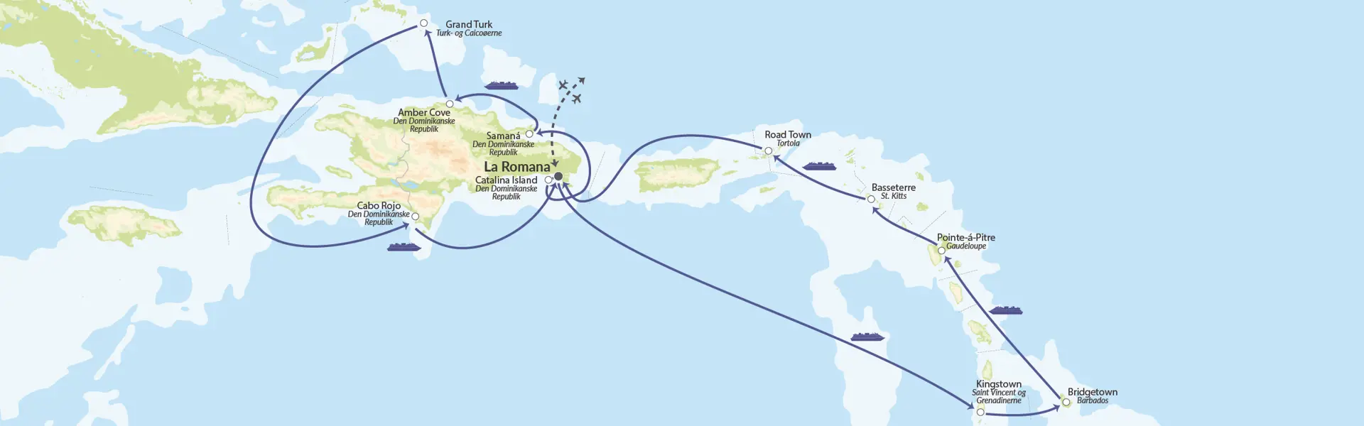 DK Caribien Med Costa Pacifica Vinter 2025 2026
