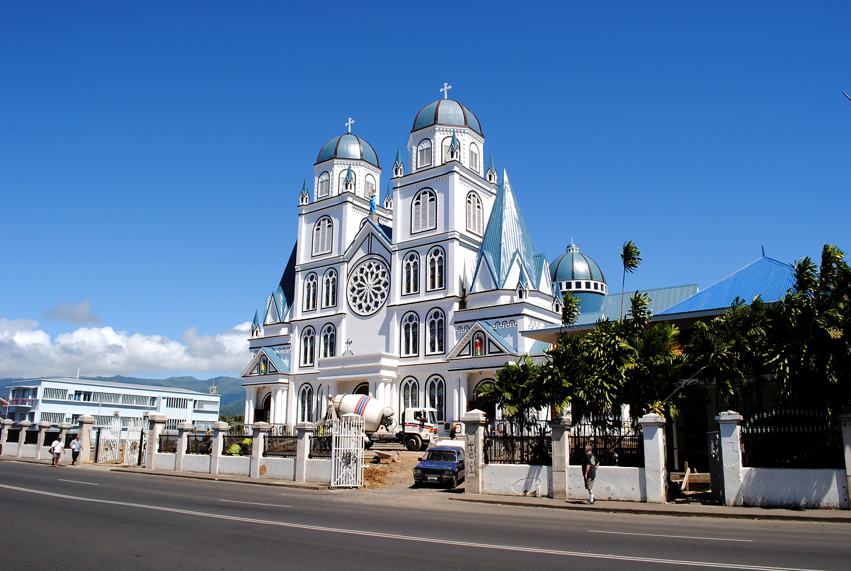 Apia på Samoa har en charmerende atmosfære