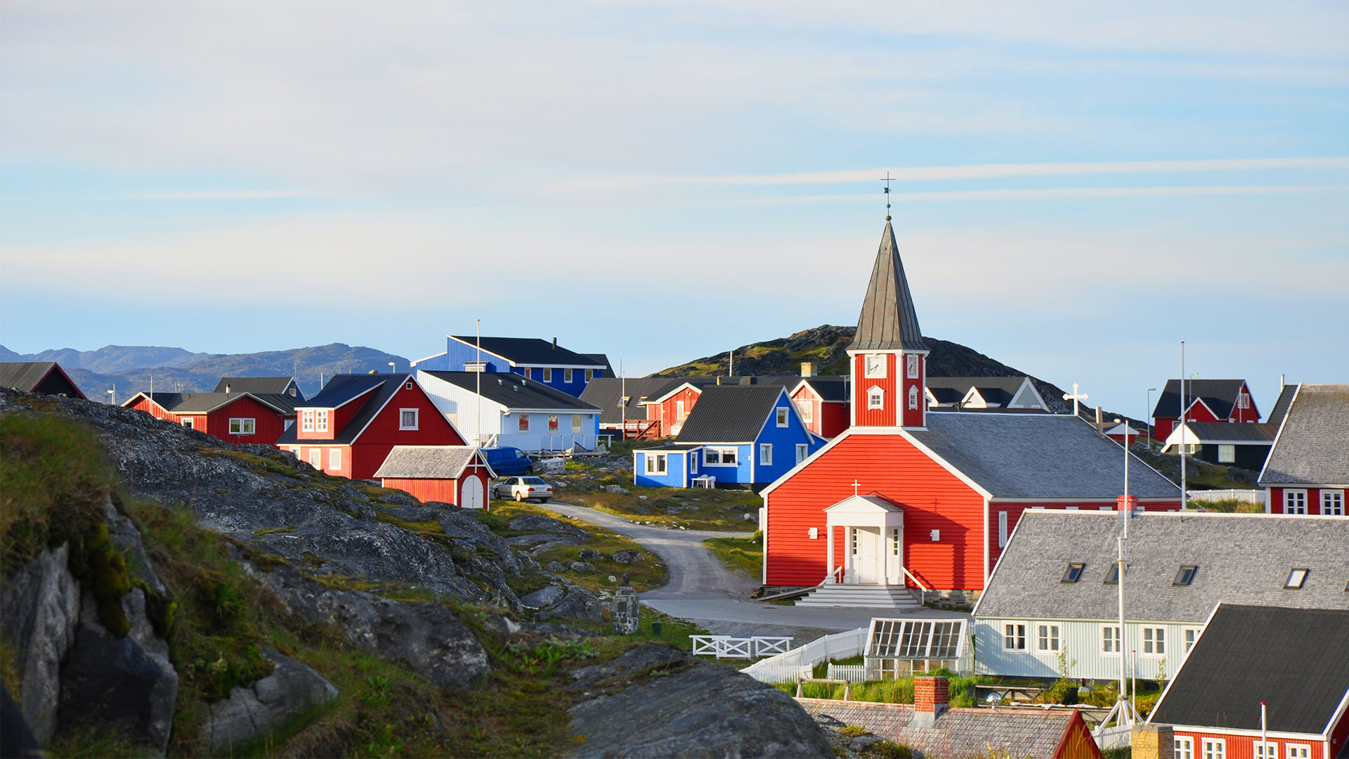 "Den røde kirke" i Nuuk