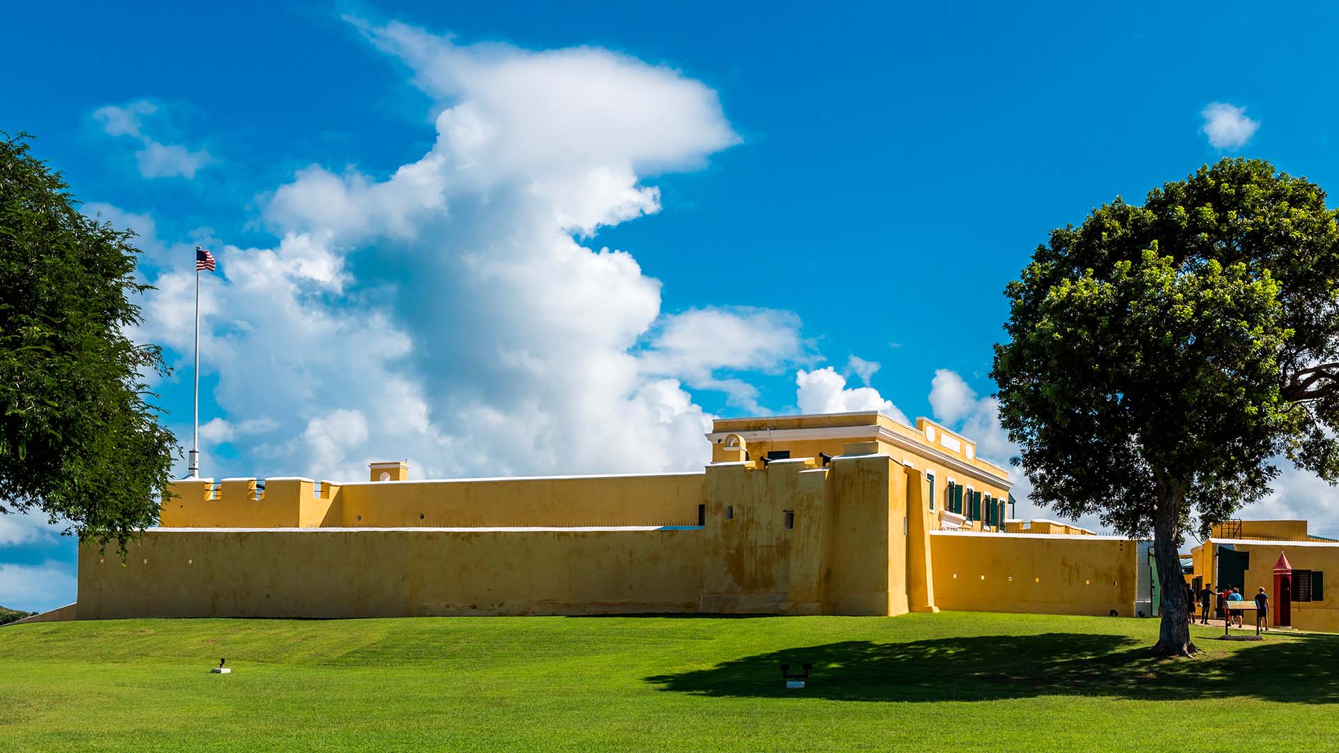 USVI Fort Christiansted Shutterstock 502452799