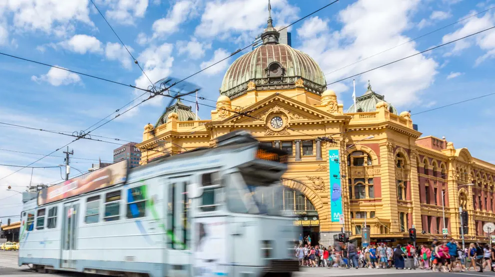 Se den ikoniske sporvogn i gadebilledet på din Melbourne-rejse.