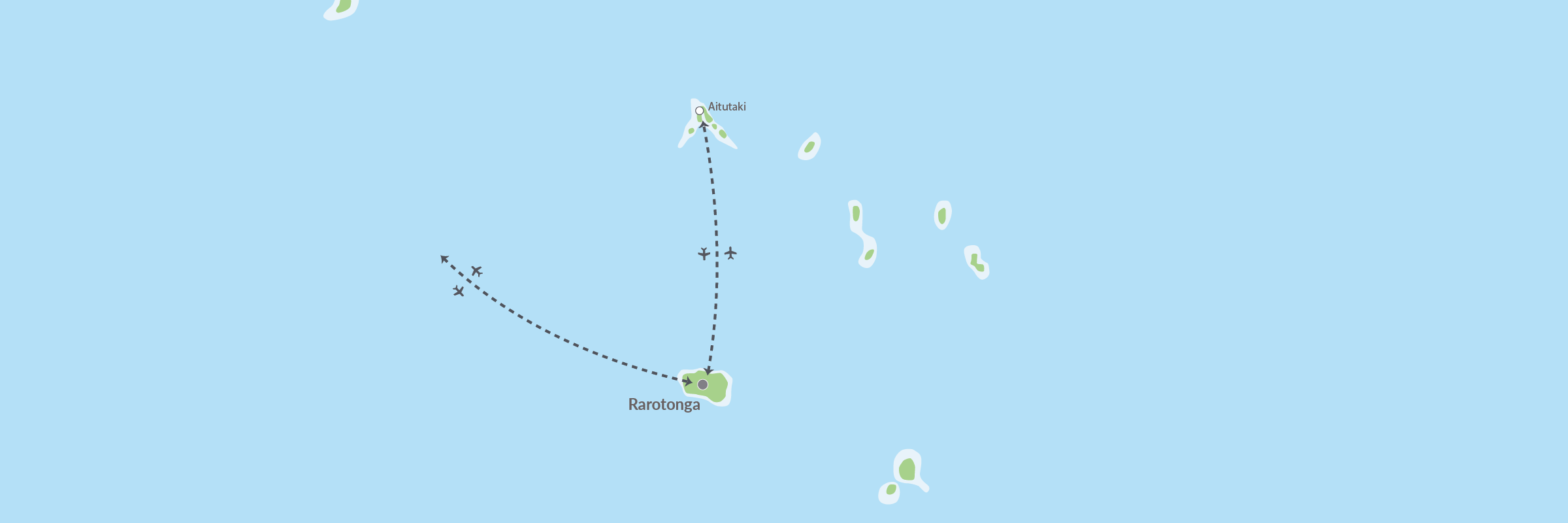 DK Polynesisk Paradis I Cook Islands 120702 Map