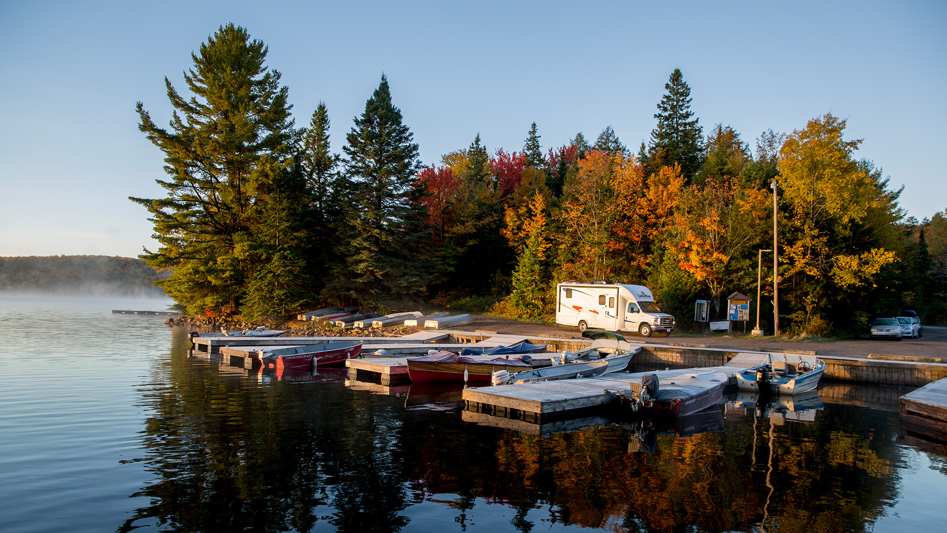 Det østlige Canada er også oplagt til en ferie i autocamper.