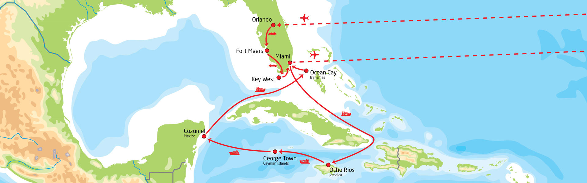 Bilferie Florida Krydstogt Caribien 2021 Caribbean (3)
