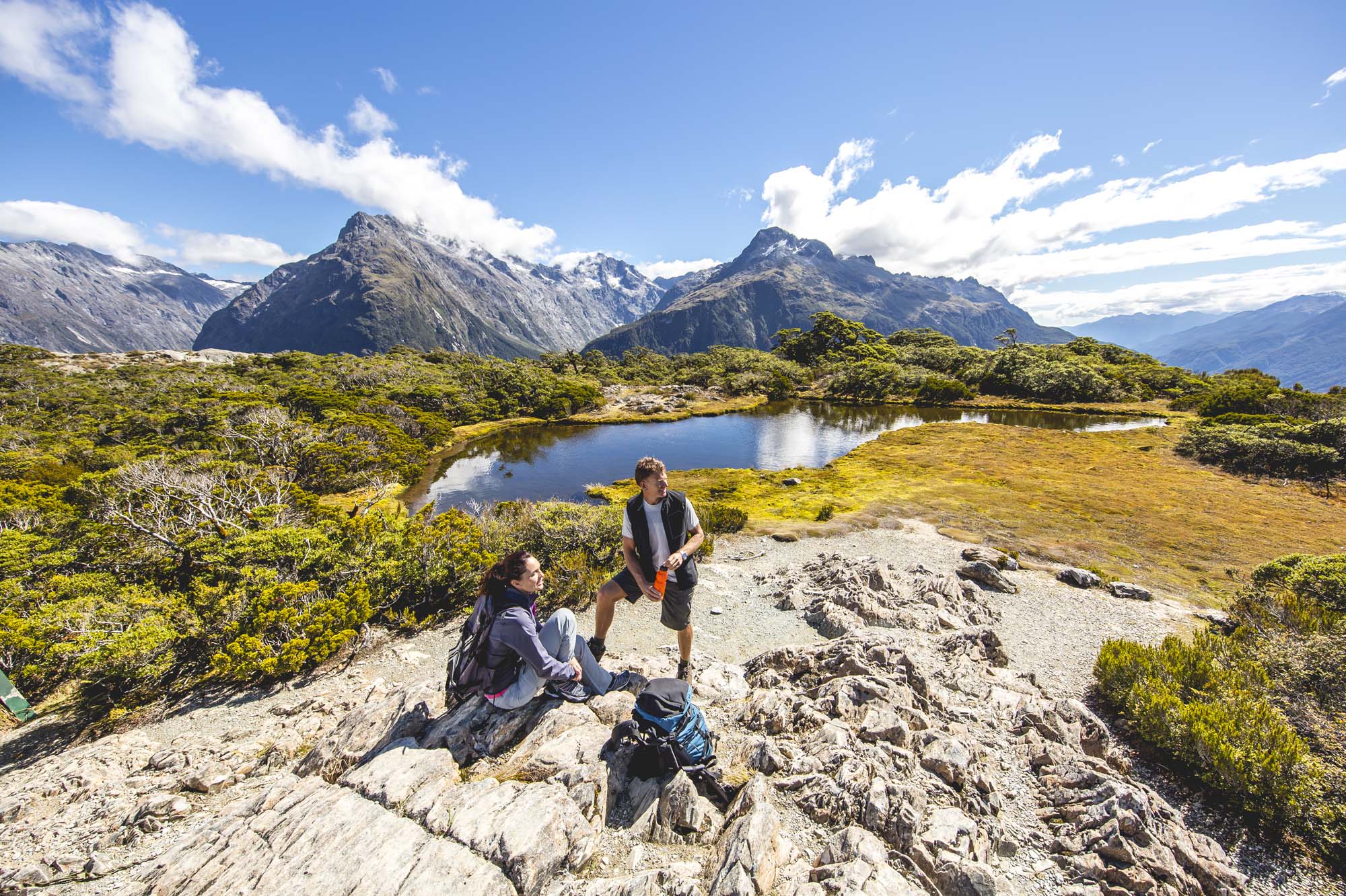 Vandretur langs Routeburn Track | Foto: Miles Holden / Tourism NZ