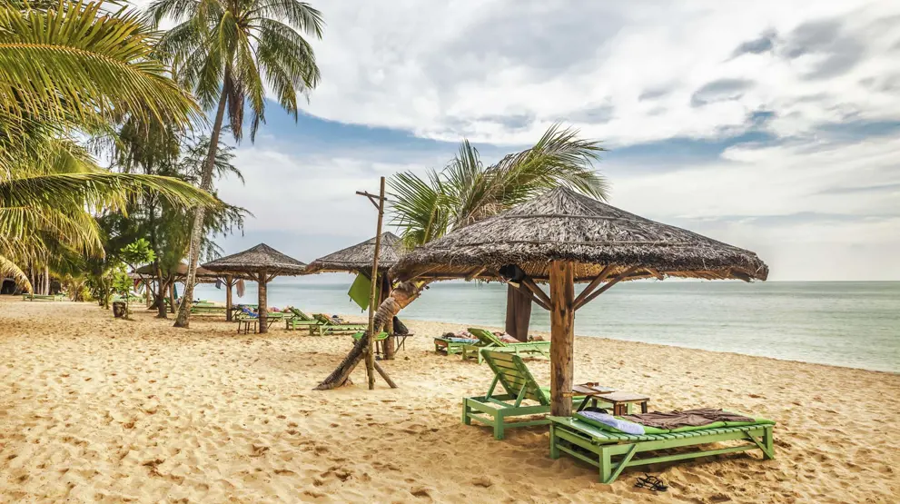 Besøg de skønne strande på Phu Quoc på din rejse til Vietnam.