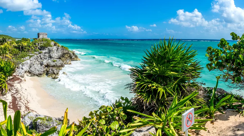 Tulum er et yndet turistmål