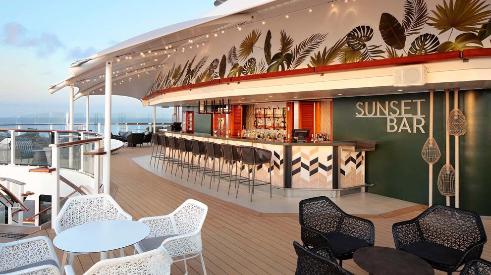 Sunset Bar på Celebrity Silhouette