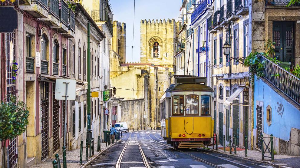 Kør med sporvognen i Lissabon, Portugal