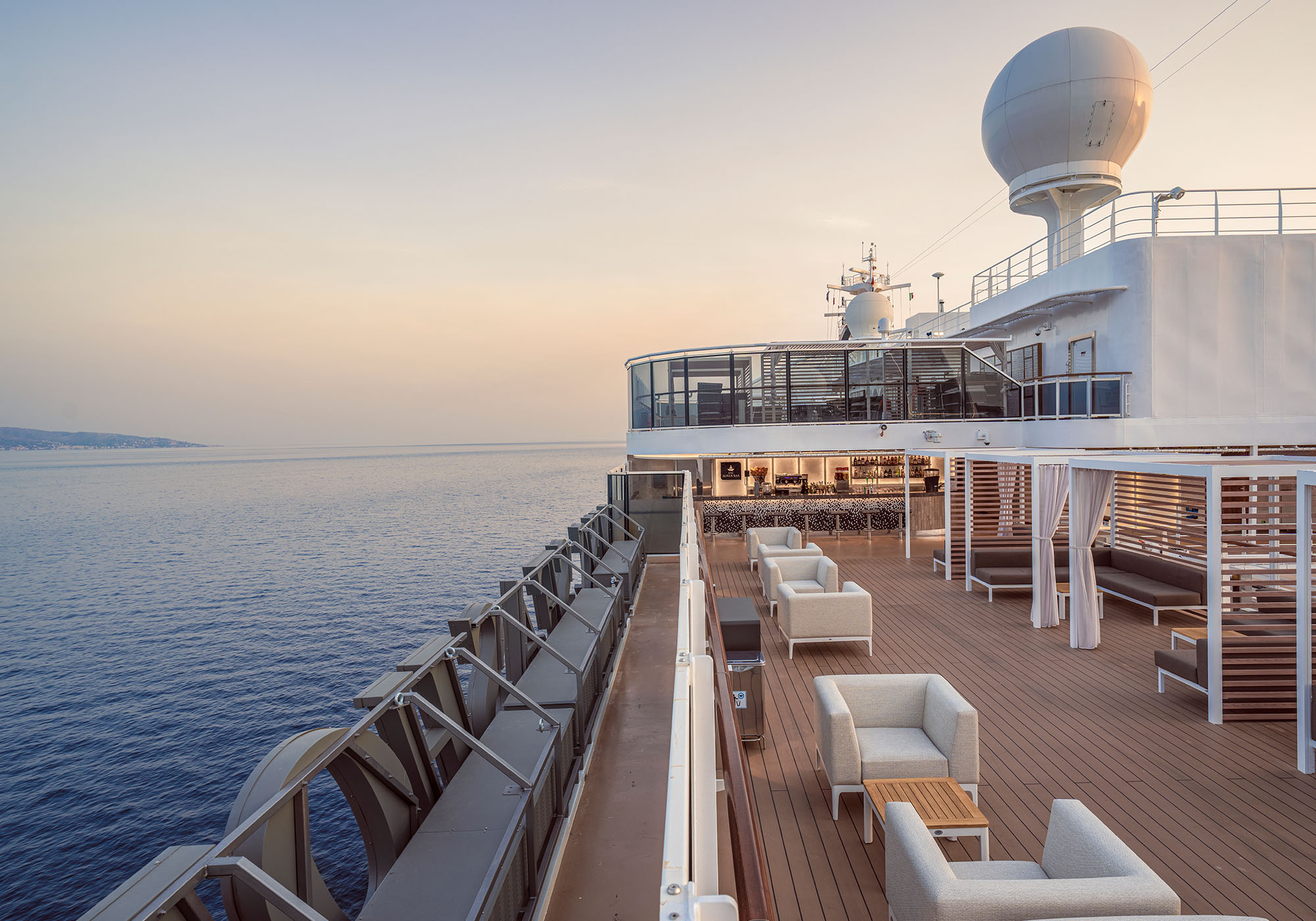 Aurea Bar på MSC Seashore