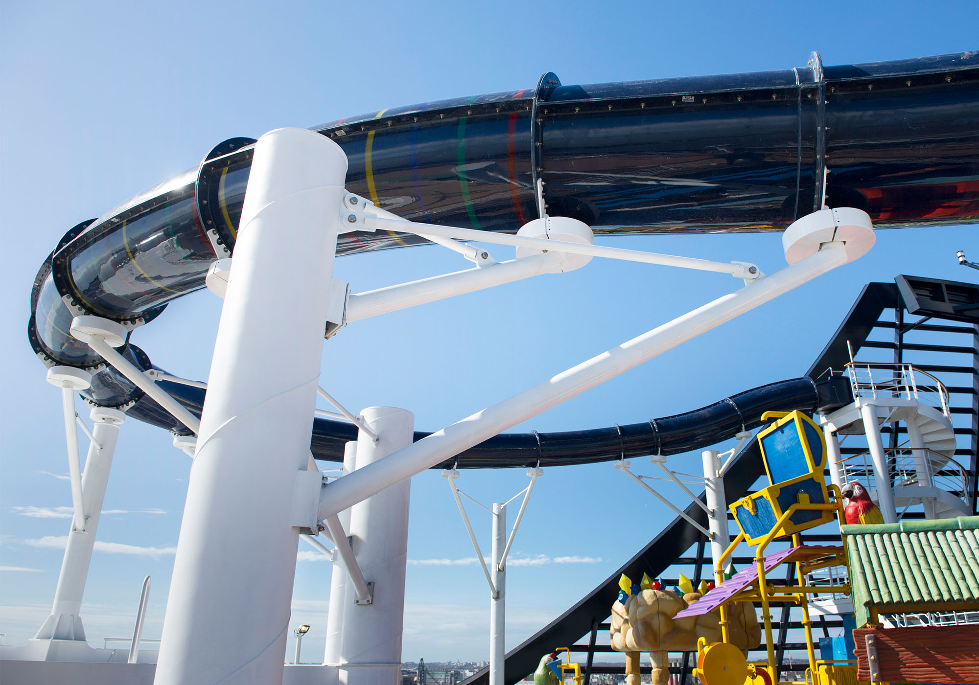 Vandland på skibets dæk