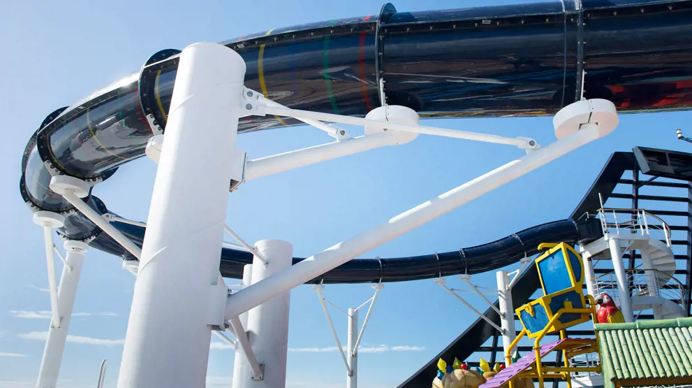 Vandland på skibets dæk