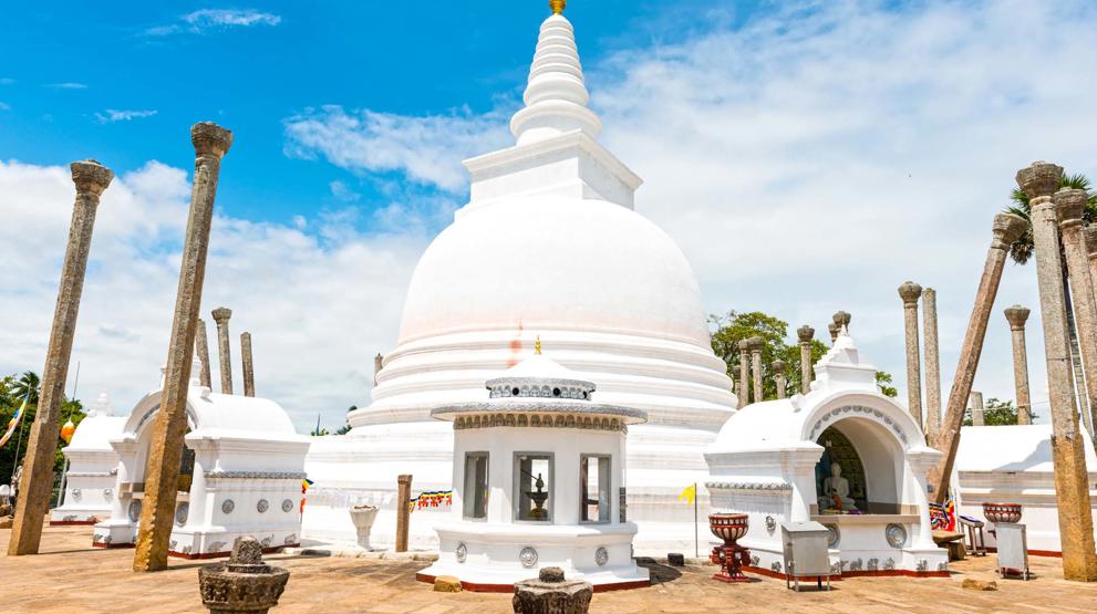 Det hellige sted Thuparamaya - Rejser til Sri Lanka