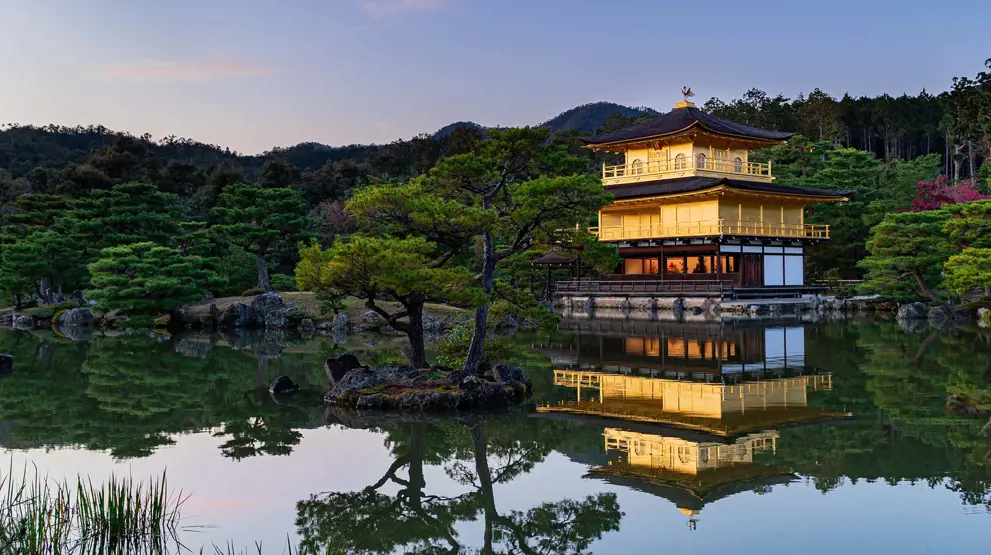 Guldtemplet Kinkaku-ji er et af Kyotos mest berømte templer, som ikke må misses