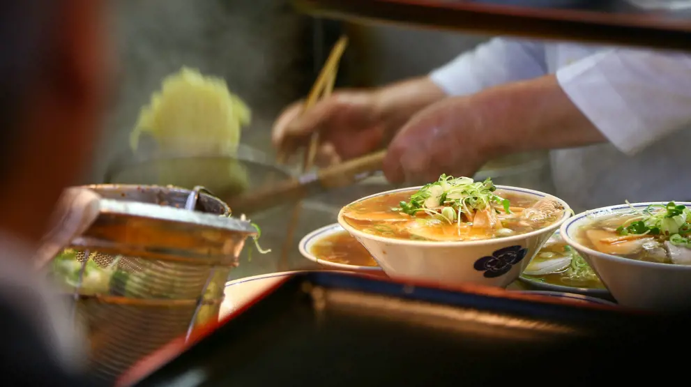 Husk at medbringe god appetit på rejsen til Japan