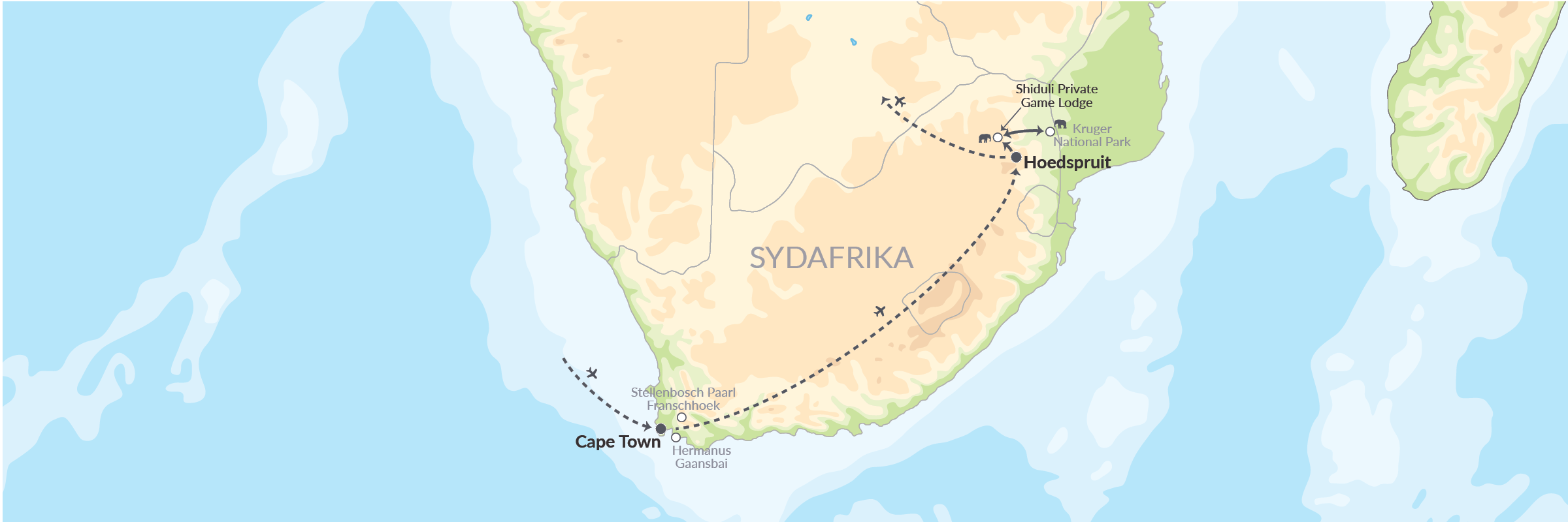 73648 Cape Town, Vinlandet & Safari I Privat Game Reserve