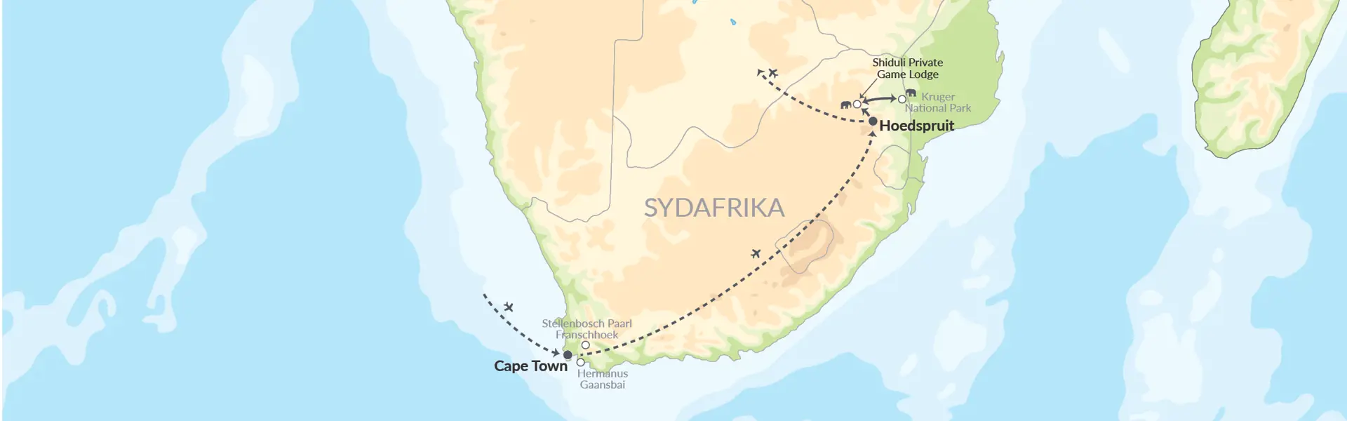 73648 Cape Town, Vinlandet & Safari I Privat Game Reserve