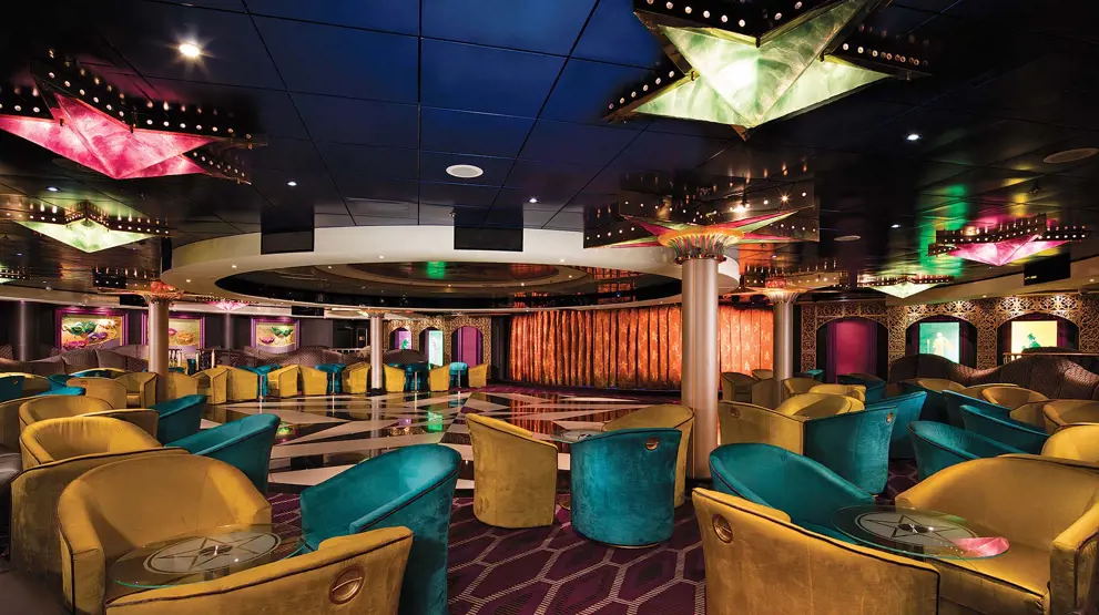 Mardi Gras Cabaret og Nightclub Lounge ombord på Norwegian Pride of America
