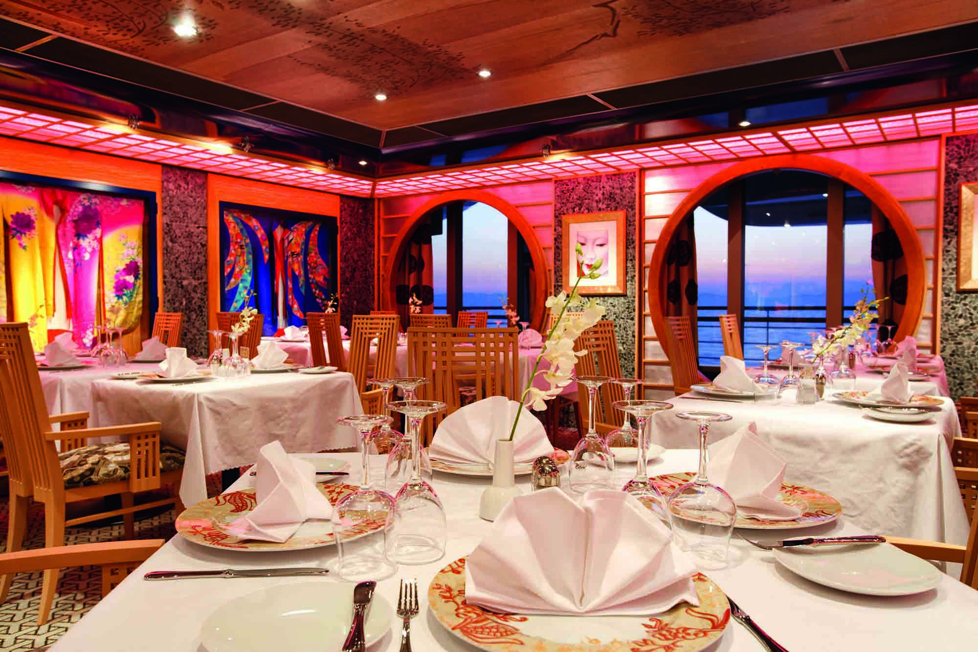 På Costa Pacifica kan I se frem til komfortable dage på havet med god mad