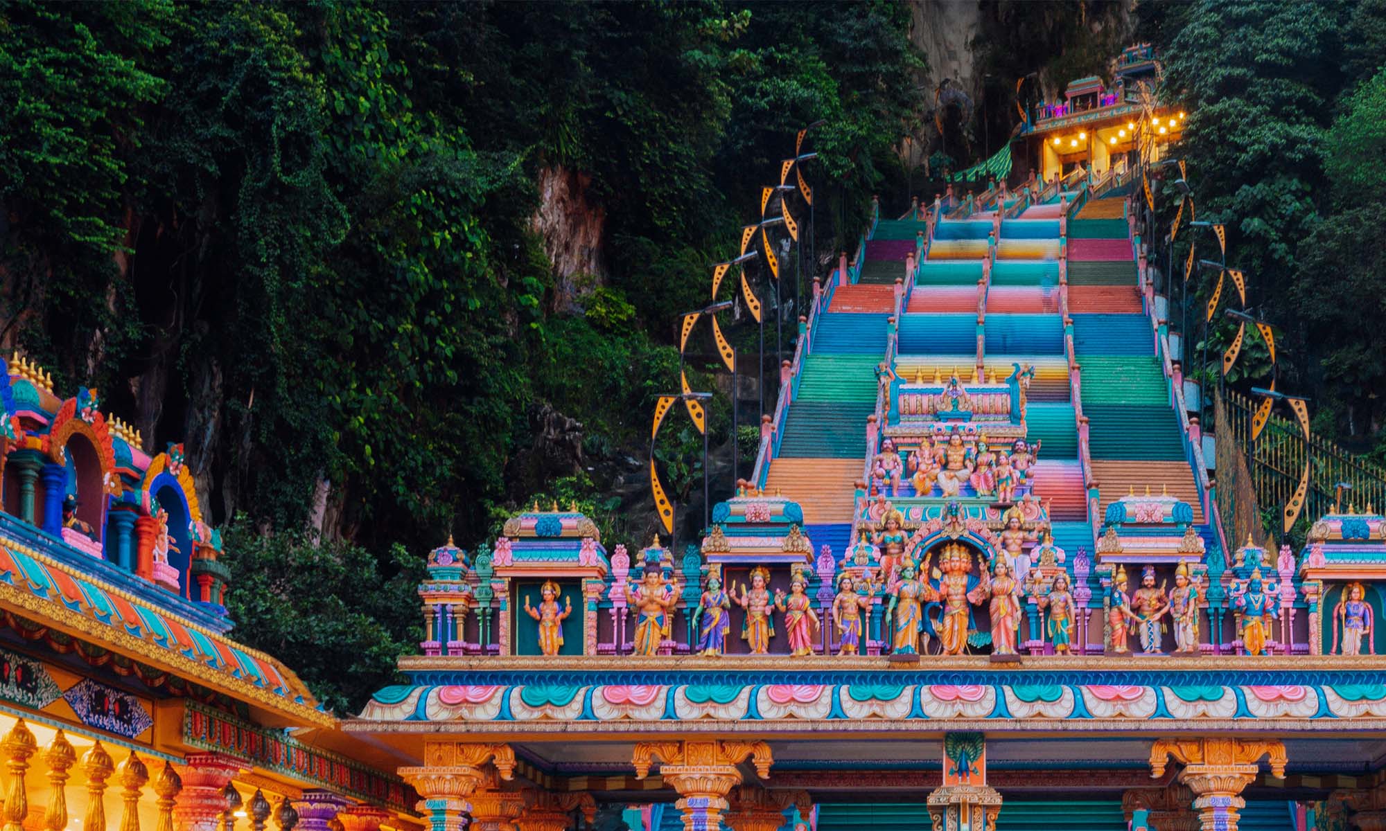 Batu Caves, de hellige hinduistiske grotter