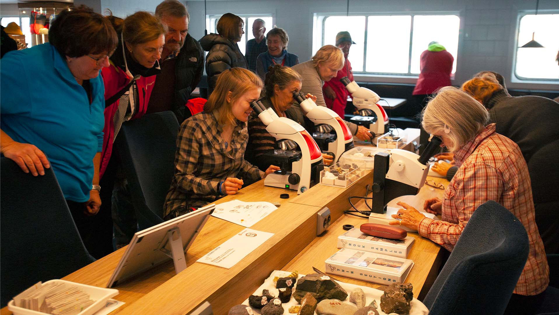 Kernen i oplevelsen ombord; videnskabscentret