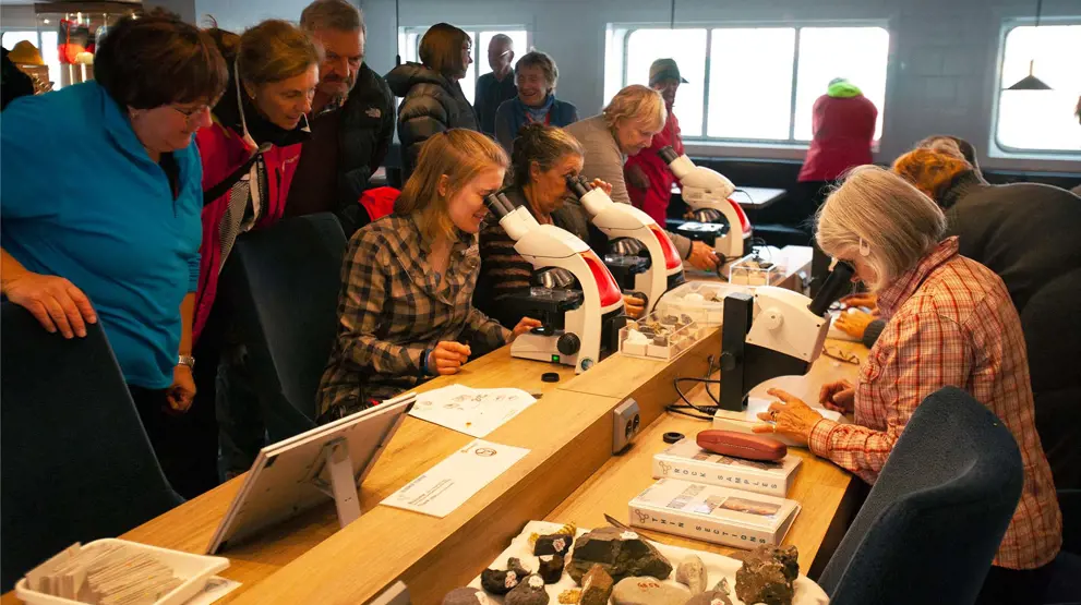 Kernen i oplevelsen ombord; videnskabscentret