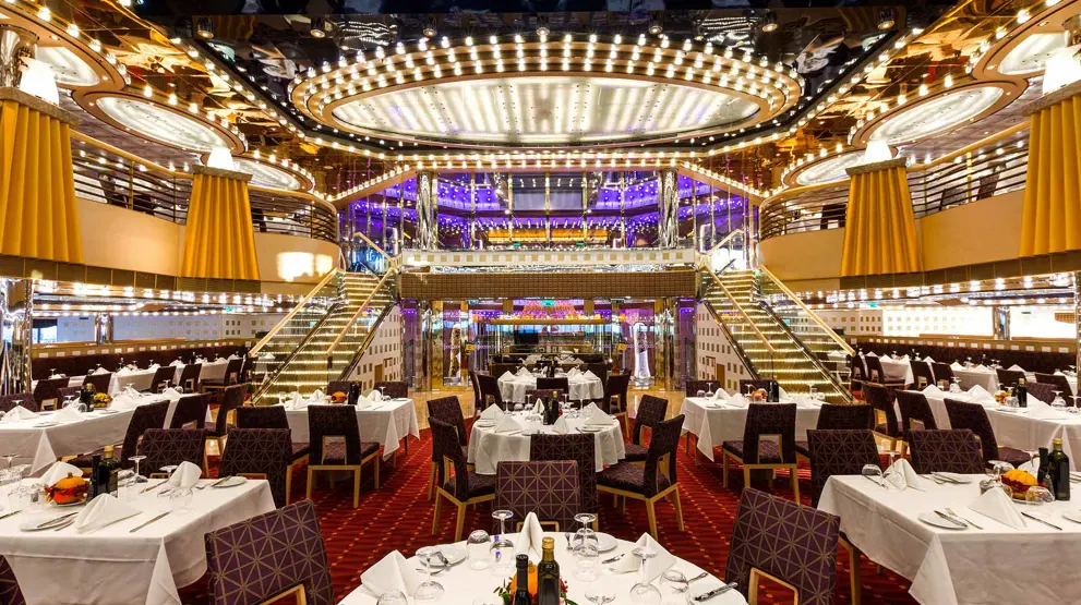 Restaurant på Costa Diadema