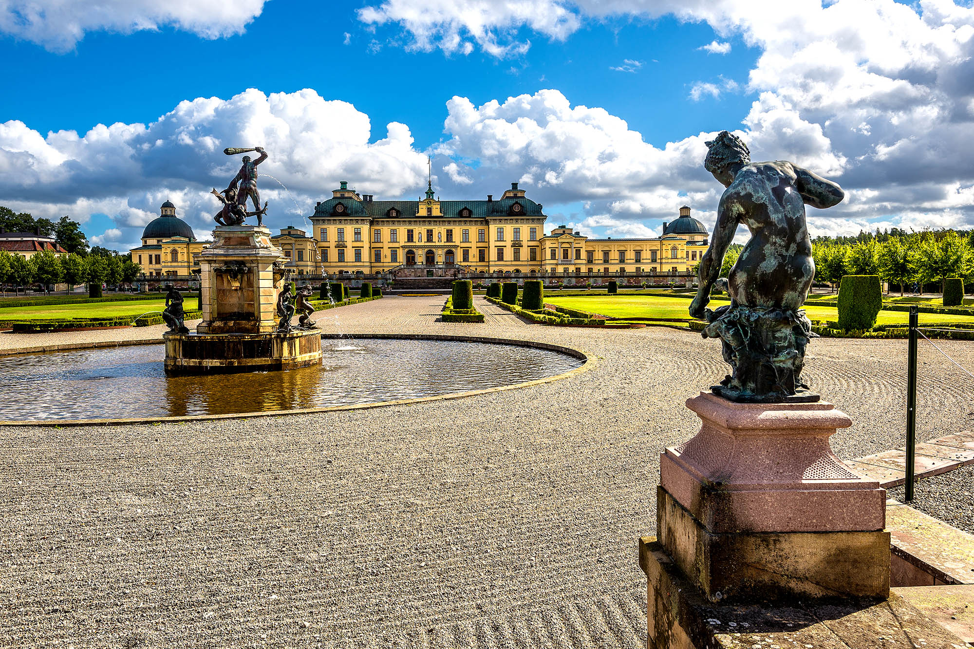 Drottningholm Slot skal besøges