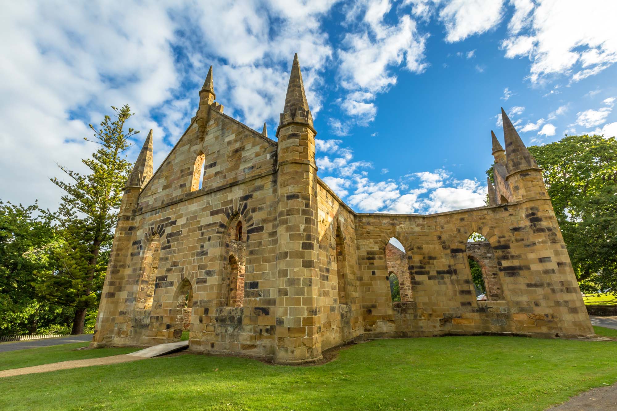 Oplev historien i Port Arthur og se bl.a. Convict Church på rejser til Tasmanien.