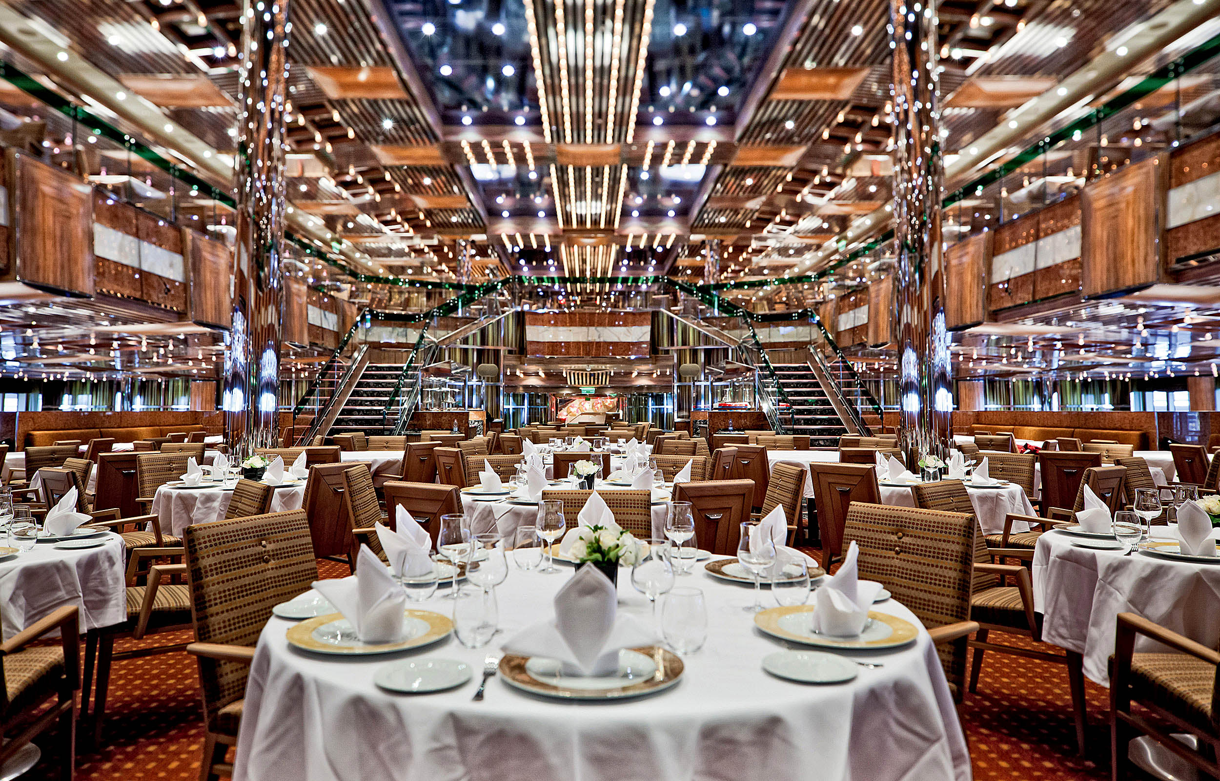 Otto E Mezzo restaurant på Costa Fascinosa