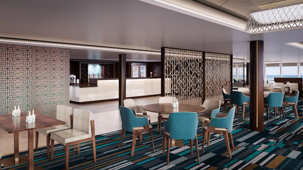 Graden Cafe ombord på Norwegian Encore