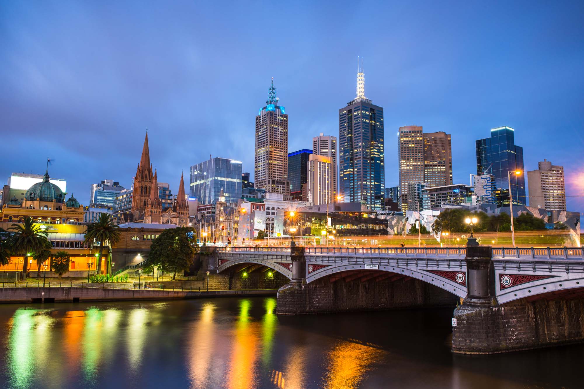 Rejser til Melbourne
