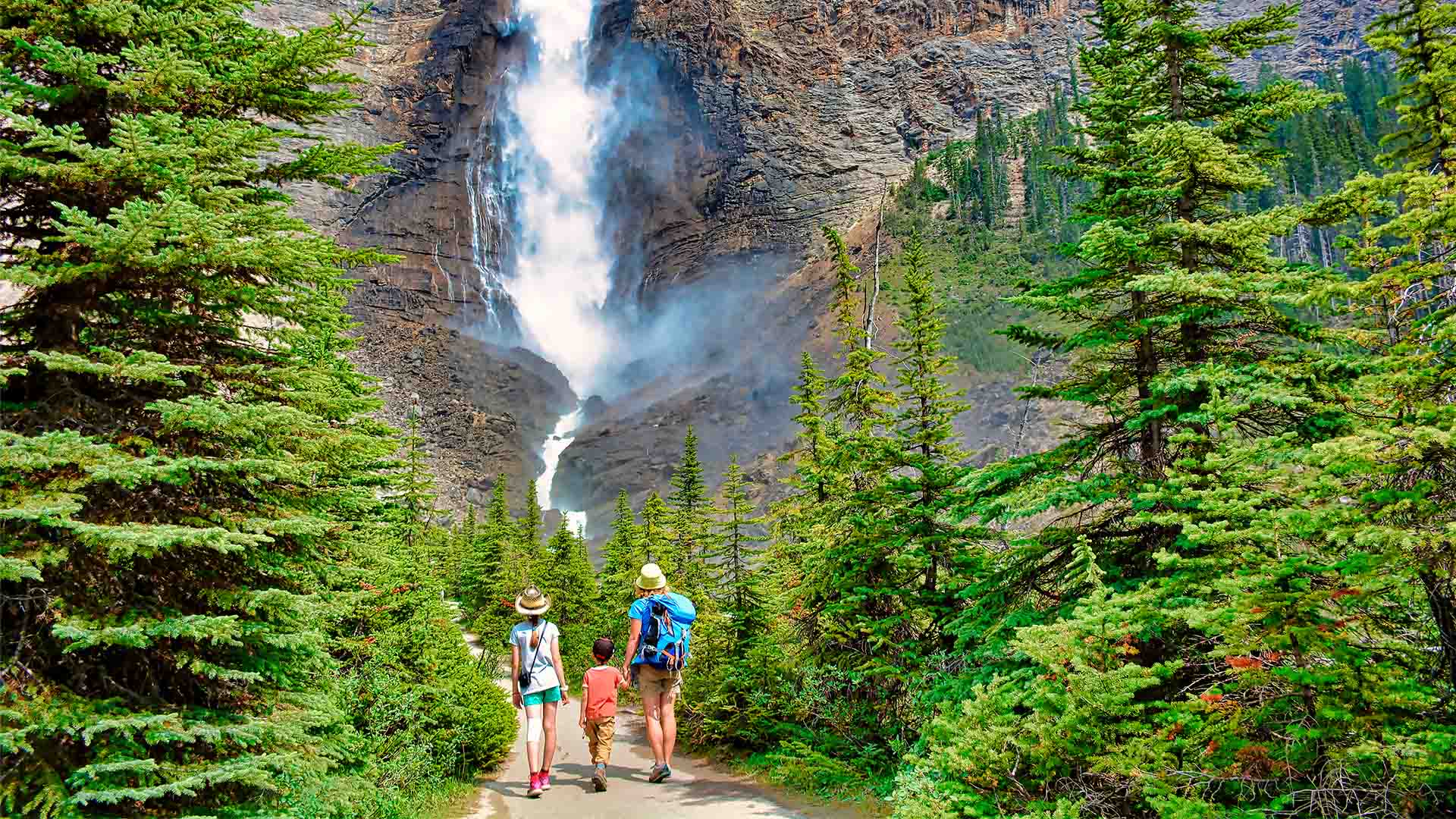  Takakkaw Falls i Yoho National Park
