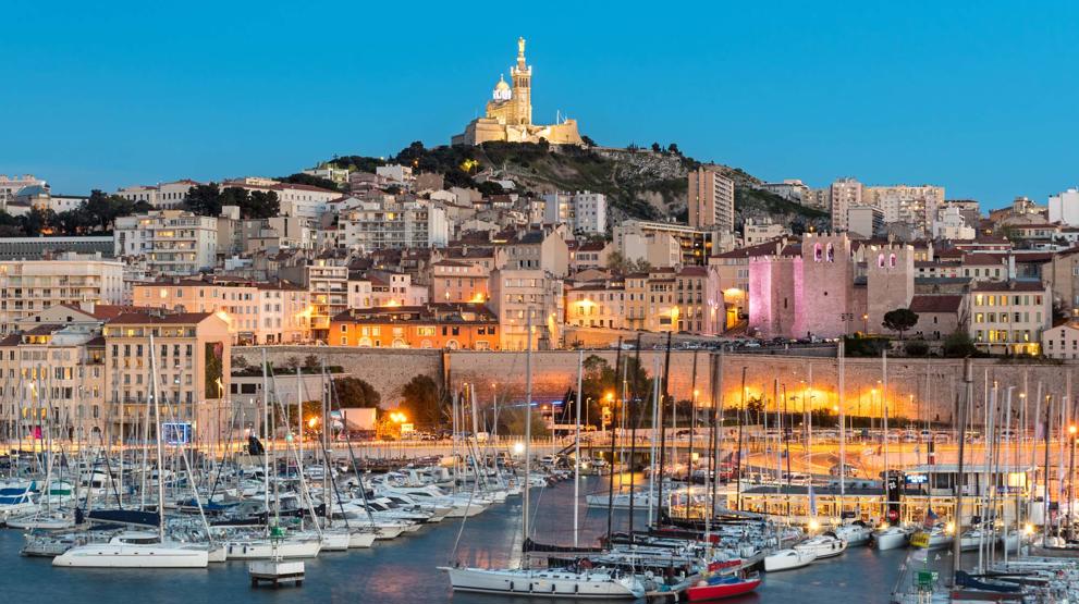 Hyggelige Marseille i Middelhavet