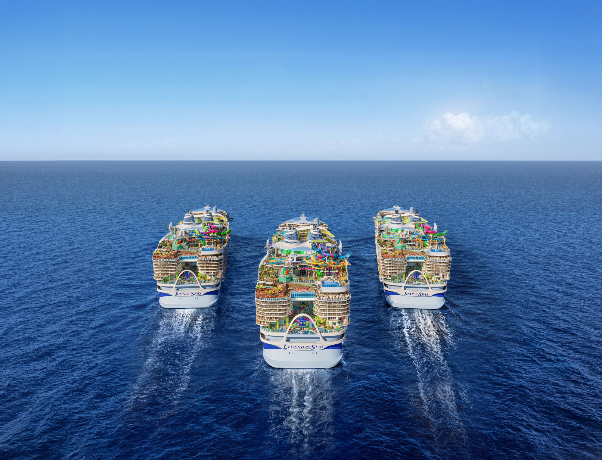 Det nye Legend of the Seas er det tredje skib i Royal Caribbeans Icon-Class serie
