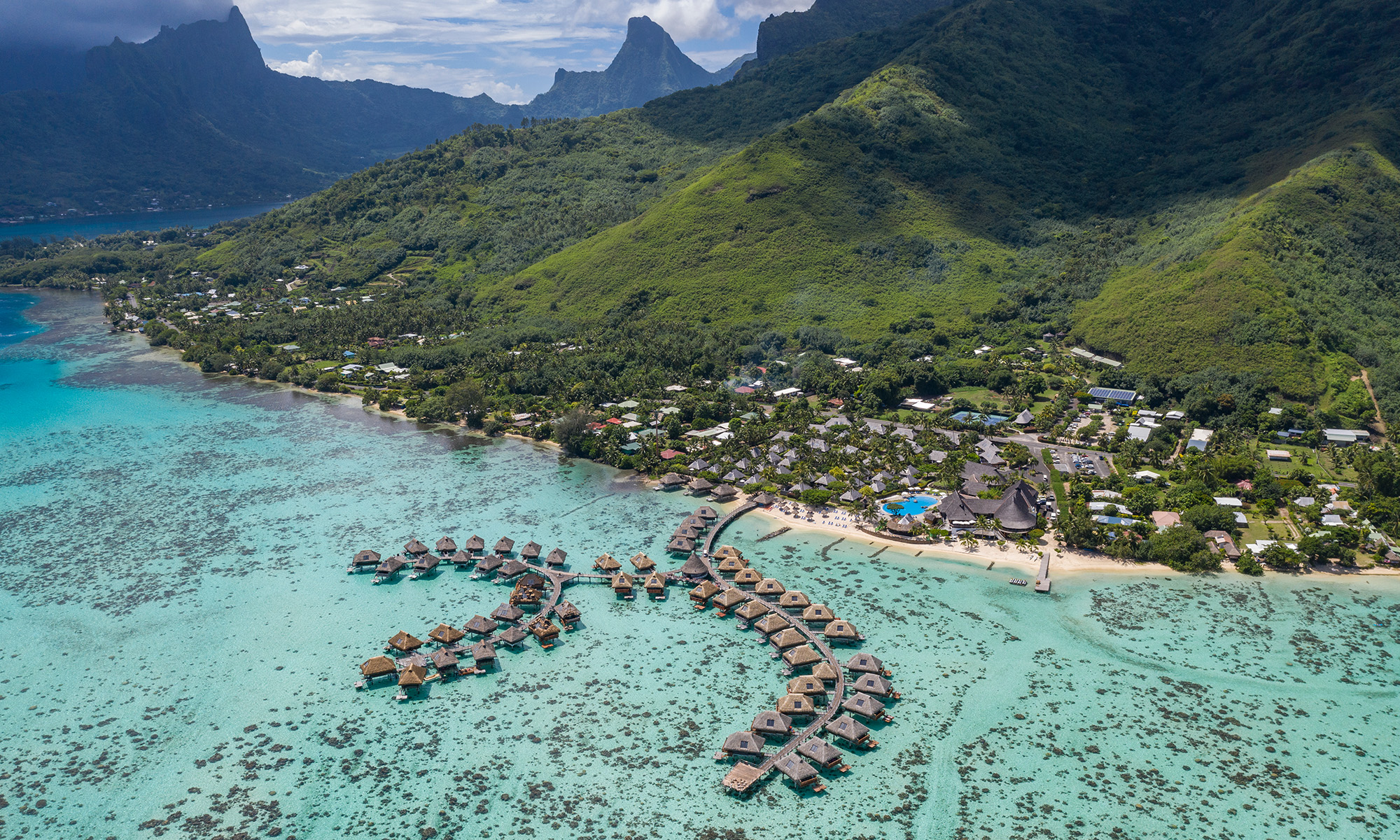 Hilton Moorea Lagoon Resort & Spa (© Holger Leue)