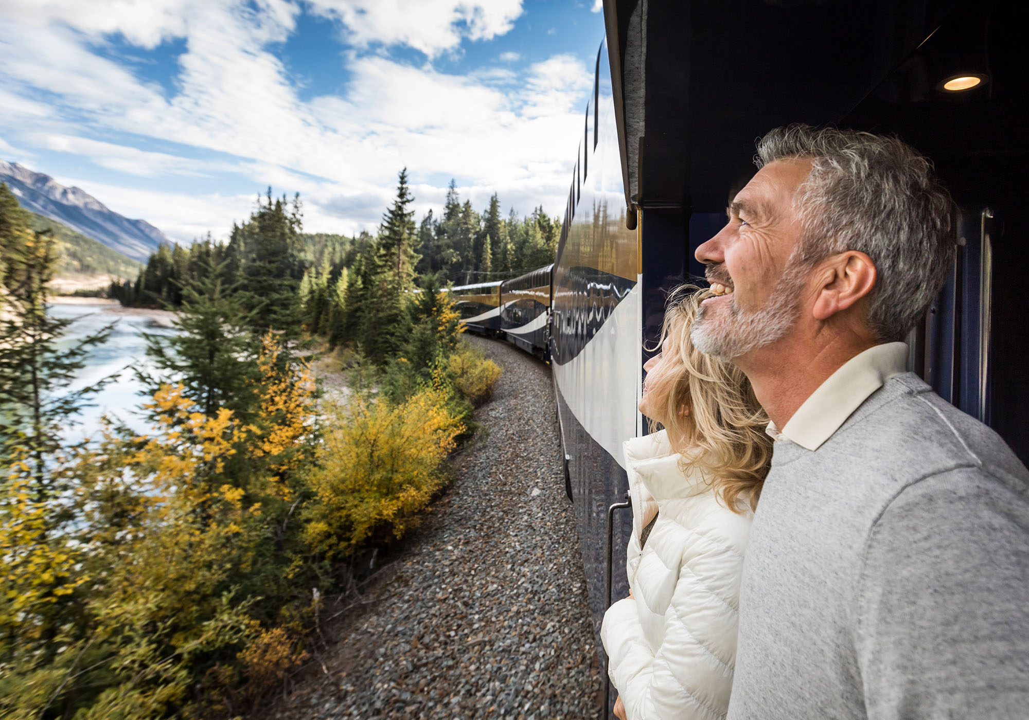 Nyd den fantastiske udsigt fra Rocky Mountaineer