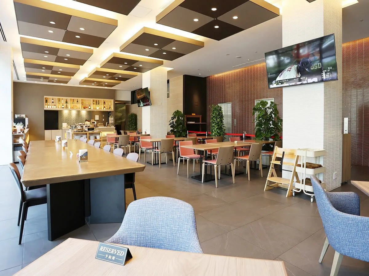 Morgenmadsrestaurant på Urban Hotel Kyoto Shijo Premium