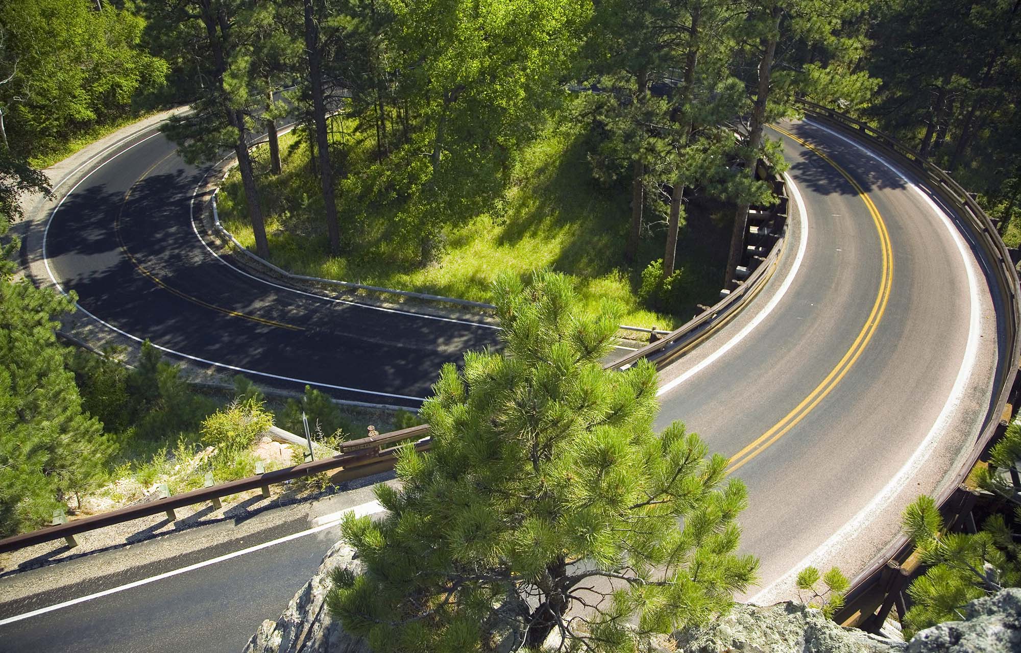 Iron Mountain Road i Black Hills