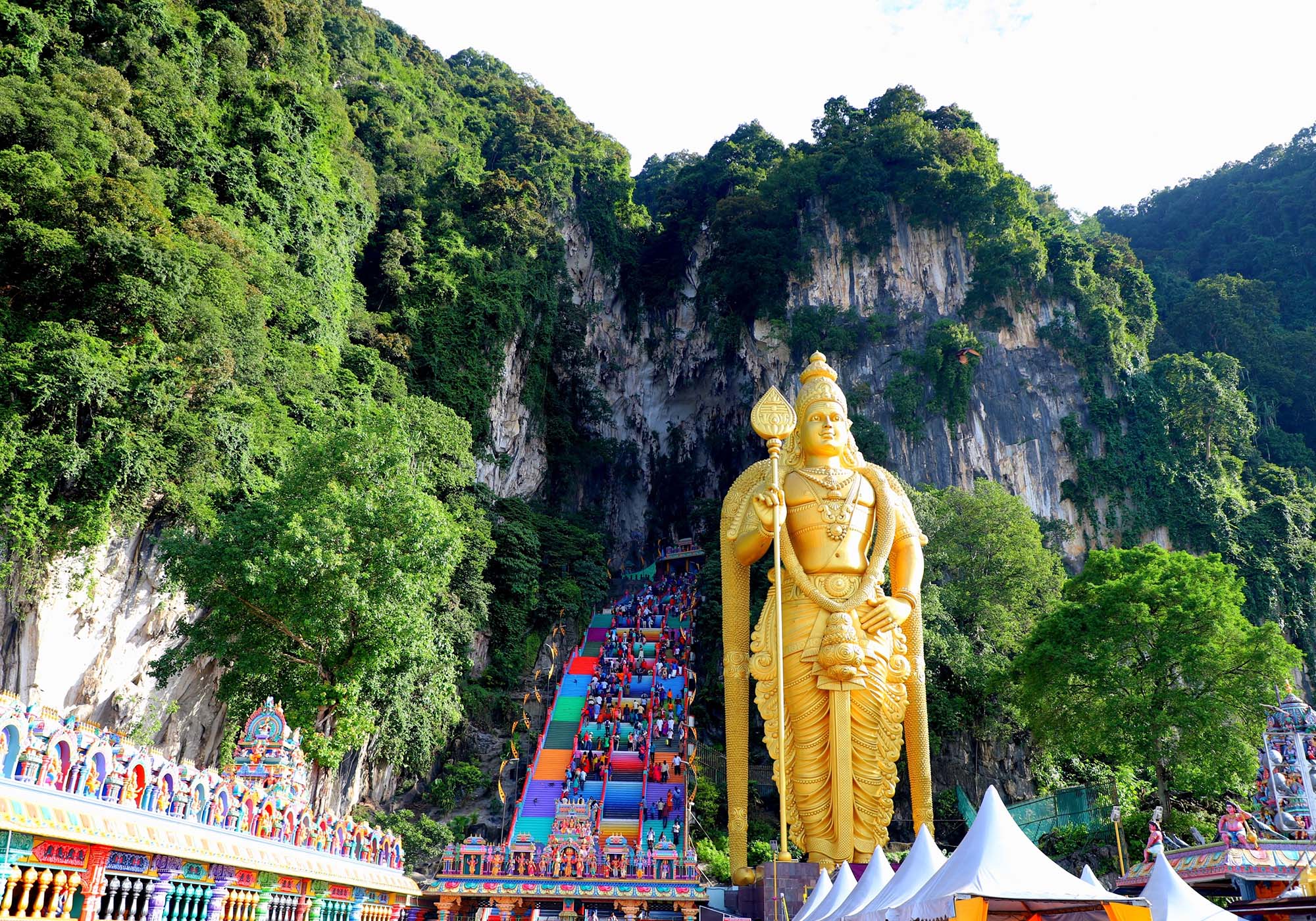 Batu Caves i udkanten af Kuala Lumpur