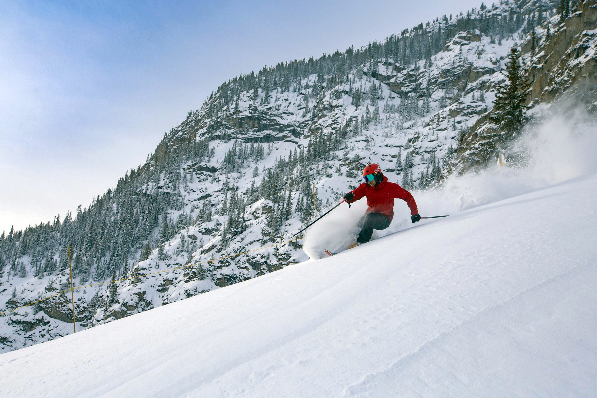 På rejser til Banff kan du stå på ski flere steder, bl.a. på Mount Norquay.