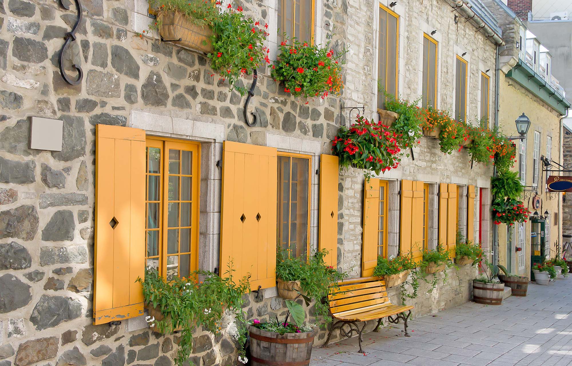 Den gamle bydel i Quebec