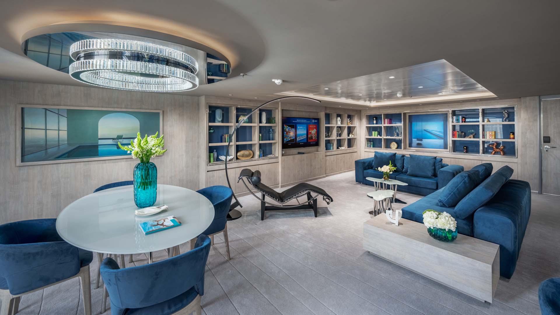 Owner's Suite er den mest luksuriøse indkvartering ombord på MSC World America